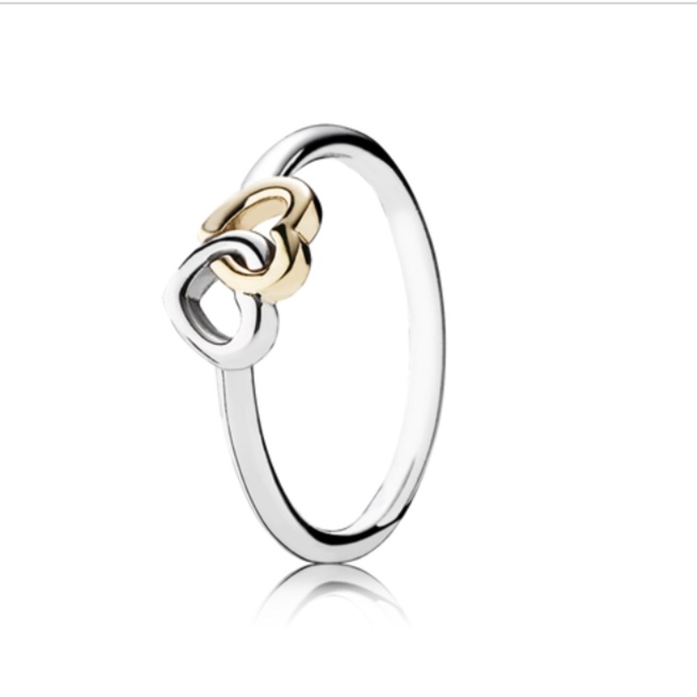 Pandora Heart to Heart Ring